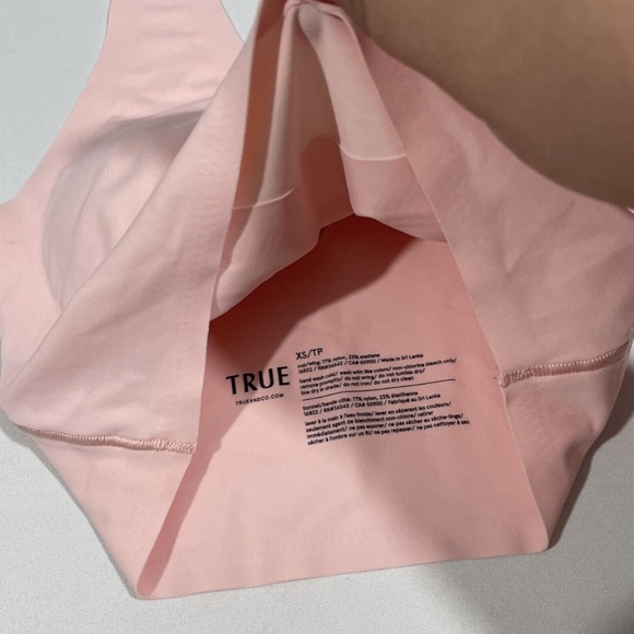 NWT True & Co. [ XS ] True Body V-Neck Bralette in Retro‎ Pink - Picture 6 of 10